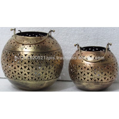 Metal Pot Tealight Holder